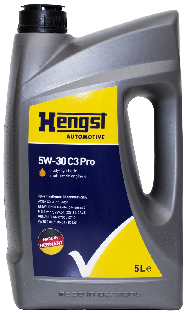 Моторное масло Hengst 5W-30 C3 Pro, 5л (Hengst: 531800000)